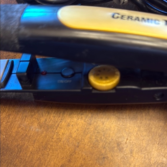 Jilbere de Paris Hair Flat Iron Porcelain Series 1" Model V08480 Tested & Works - Picture 3 of 8